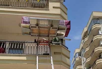 Bursa Otto Trans asansörlü evden eve nakliyat hizmeti